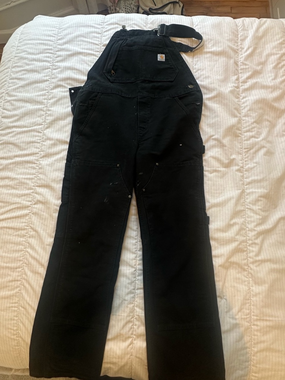 Carhartt Black Bib Overalls